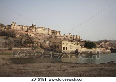 General View Of Amber Fort & Palace, Rajasthan, India View Large Photo Image Stock Image - General View Of Amber Fort & Palace, Rajasthan, India. Fotosearch