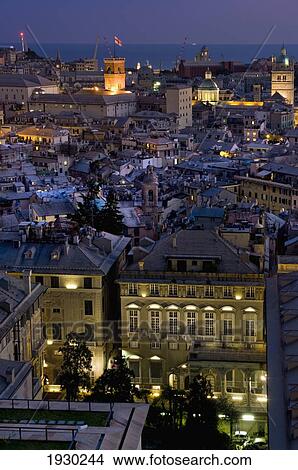 Genoa Port, Liguria, Italy View Large Photo Image Picture - Genoa Port, Liguria, Italy. Fotosearch