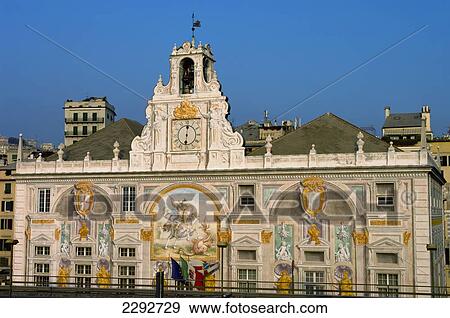 Stock Photo - Genoa Port, Liguria, Italy. Fotosearch