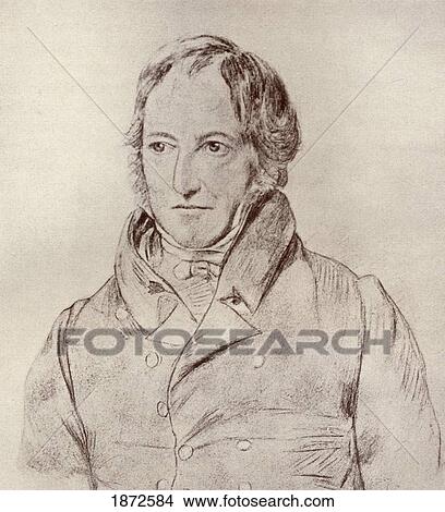 Picture - Georg Wilhelm Friedrich Hegel, 1770 To 1831. German Philosopher.. Fotosearch