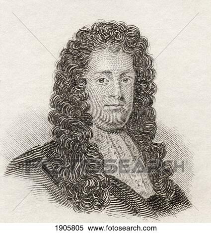Stock Photography - George Granville, 1St Baron Lansdowne, 1666 To 1735. English Poet, Playwright And Politician. From Crabb's Historical Dictionary Published 1825.. Fotosearch