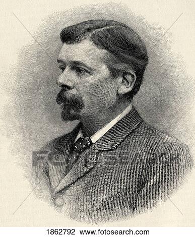 Stock Image - George Louis Palmella Busson Du Maurier 1834 ÃƒÆ’Ã‚Â» 1896 French Born British Author And Cartoonist From The Book The Century Illustrated Monthly Magazine May To October 1883. Fotosearch