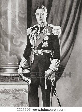 Stock Photograph - George Vi, 1895. Fotosearch