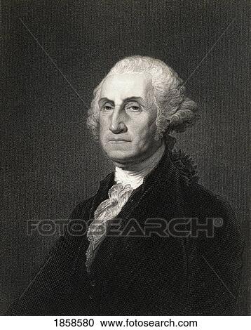 George Washington 1732-1799. First President Of The United States. From The Book “Gallery Of Portraits†Published London 1833. View Large Photo Image Stock Image - George Washington 1732-1799. First President Of The United States. From The Book “Gallery Of Portraits†Published London 1833.. Fotosearch
