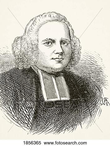 Stock Photography - George Whitefield 1714 To 1770. English Clergyman And Leader Of Methodist Movement. From The National And Domestic History Of England By William Aubrey Published London Circa 1890. Fotosearch