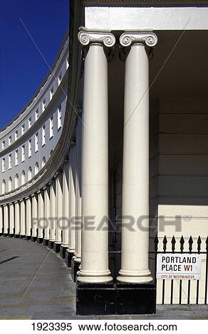 Georgian Architecture, Park Crescent View Large Photo Image Stock Photography - Georgian Architecture, Park Crescent. Fotosearch