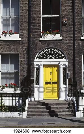 Georgian Door View Large Photo Image Stock Photo - Georgian Door. Fotosearch