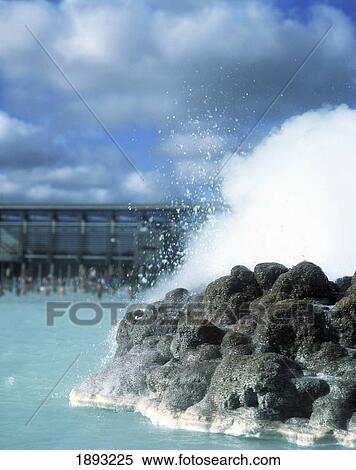 Geothermal Spa View Large Photo Image Stock Photography - Geothermal Spa. Fotosearch