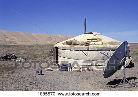 Ger And Satellite Dish View Large Photo Image Stock Image - Ger And Satellite Dish. Fotosearch