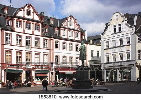 Stock Image - German Street. Fotosearch