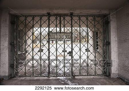 Germany, Buchenwald, Entrance gate to Buchenwald Concentration Camp View Large Photo Image Stock Photography - Germany, Buchenwald, Entrance gate to Buchenwald Concentration Camp. Fotosearch