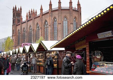 Germany, Christmas Market with St Hedwigs Cathedral in background; Berlin View Large Photo Image Stock Photo - Germany, Christmas Market with St Hedwigs Cathedral in background; Berlin. Fotosearch