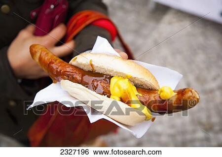 Germany, german style large hotdog Christmas Markets; Berlin, Bratwurst View Large Photo Image Stock Photograph - Germany, german style large hotdog Christmas Markets; Berlin, Bratwurst. Fotosearch