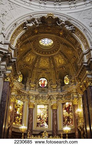 Stock Photography - Germany, Interior Of Berliner Dom; Berlin. Fotosearch