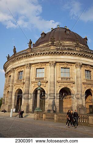 Stock Image - Germany, The Bode Museum; Berlin. Fotosearch