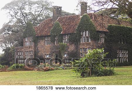 Stock Photo - Giraffe Manor, Kenya, Africa. Fotosearch