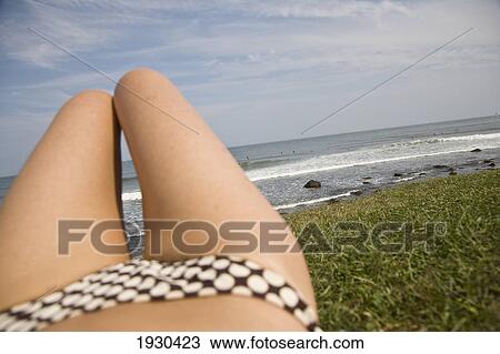 Girl In Bikini Looking Out To Waves, Judith Point Nr. Newport, Rhode Island, Usa View Large Photo Image Stock Image - Girl In Bikini Looking Out To Waves, Judith Point Nr. Newport, Rhode Island, Usa. Fotosearch