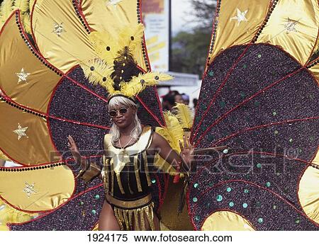 Stock Photography - Girl In Carnival Costume. Fotosearch