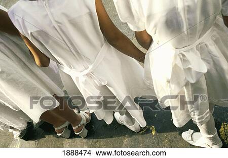 Girls Dressed In White Dressed For Semana Santa View Large Photo Image Picture - Girls Dressed In White Dressed For Semana Santa. Fotosearch
