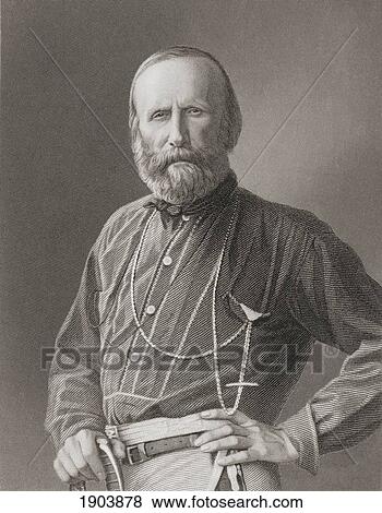 Giuseppe Garibaldi, 1807 To 1882. Italian Military And Political Figure. From The Age We Live In, A History Of The Nineteenth Century View Large Photo Image Stock Photo - Giuseppe Garibaldi, 1807 To 1882. Italian Military And Political Figure. From The Age We Live In, A History Of The Nineteenth Century. Fotosearch