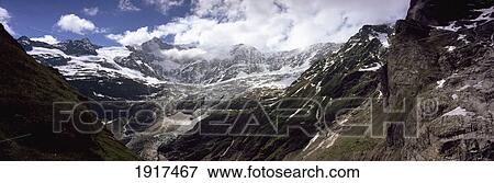 Stock Photo - Glacial Valley Above Grindelwand. Fotosearch
