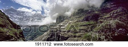 Glacial Valley In Bernese Alps, Bernese Oberland, Switzerland View Large Photo Image Stock Image - Glacial Valley In Bernese Alps, Bernese Oberland, Switzerland. Fotosearch
