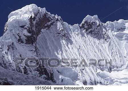 Picture - Glaciers Of The Cordillera Blanca. Fotosearch