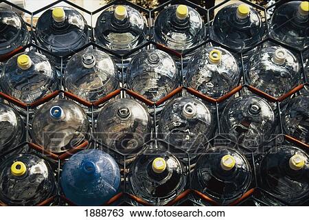 Stock Image - Glass Bottle Containers. Fotosearch