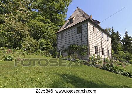 Stock Photograph - Goethe's Garden House, Weimar, Thuringia, Germany. Fotosearch