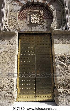 Gold Door Of The Mezquite, Cordoba á View Large Photo Image Stock Image - Gold Door Of The Mezquite, Cordoba á. Fotosearch
