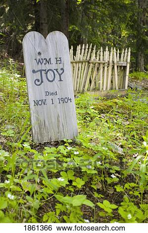 Gold Rush Cemetery, Skagway, Alaska, Usa View Large Photo Image Stock Photograph - Gold Rush Cemetery, Skagway, Alaska, Usa. Fotosearch
