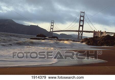 Golden Gate Bridge View Large Photo Image Stock Photo - Golden Gate Bridge. Fotosearch