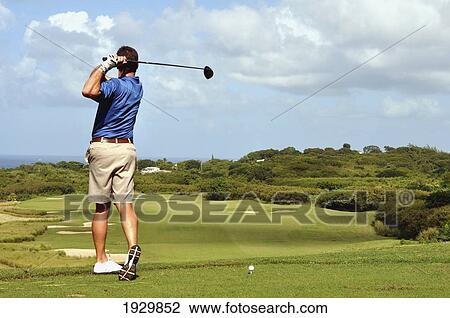 Stock Image - Golf course, Royal Westmoreland, Barbados. Fotosearch