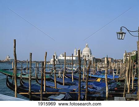 Gondolas, St. Mark's Basin View Large Photo Image Stock Photo - Gondolas, St. Mark's Basin. Fotosearch