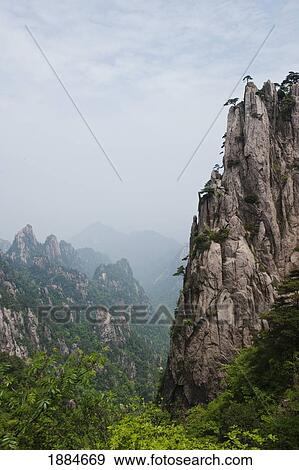 Gorge On Huang Shan (Yellow Mountain); Tunxi, Anhui, China View Large Photo Image Stock Photo - Gorge On Huang Shan (Yellow Mountain); Tunxi, Anhui, China. Fotosearch