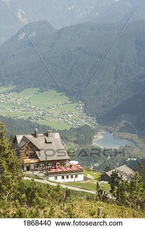 Stock Image - Gosau, Salzkammergut, Austria. Fotosearch