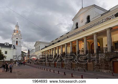 Stock Image - Government Building; Quito Equador. Fotosearch