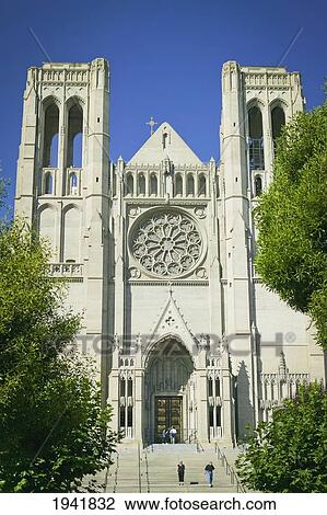 Grace Cathedral; San Francisco California United States Of America View Large Photo Image Stock Image - Grace Cathedral; San Francisco California United States Of America. Fotosearch