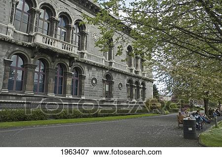Stock Photo - Graduates Memorial Building At Trinity College, Dublin, Ireland. Fotosearch