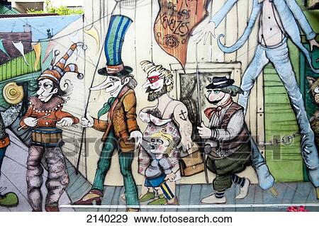 Stock Photo - Graffiti In Caminito, La Boca, Buenos Aires, Argentina. Fotosearch