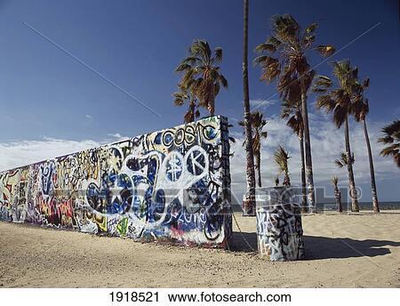 Graffiti In Venice Beach Area View Large Photo Image Stock Image - Graffiti In Venice Beach Area. Fotosearch