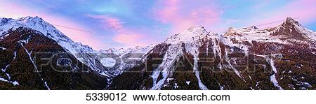 Stock Image - Gran Paradiso National Park; Italy. Fotosearch