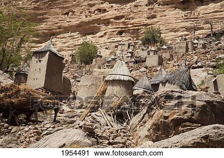 Granaries in Irelli, Mopti, Mali View Large Photo Image Stock Image - Granaries in Irelli, Mopti, Mali. Fotosearch