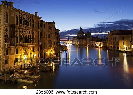 Grand Canal and Basilica Santa Maria della Salute; Venice, Italy View Large Photo Image Stock Photograph - Grand Canal and Basilica Santa Maria della Salute; Venice, Italy. Fotosearch