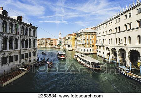 Grand Canal; Venice, Italy View Large Photo Image Picture - Grand Canal; Venice, Italy. Fotosearch