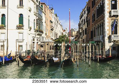 Stock Image - Grand Canal; Venice, Italy. Fotosearch