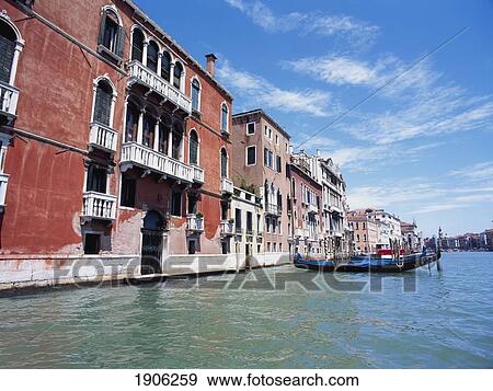 Grand Canal, Venice, Italy View Large Photo Image Stock Photo - Grand Canal, Venice, Italy. Fotosearch