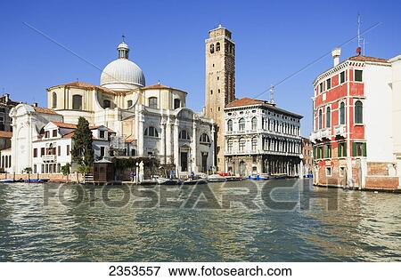 Grand Canal; Venice, Italy View Large Photo Image Stock Photo - Grand Canal; Venice, Italy. Fotosearch