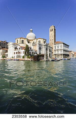 Grand Canal; Venice, Italy View Large Photo Image Stock Photo - Grand Canal; Venice, Italy. Fotosearch