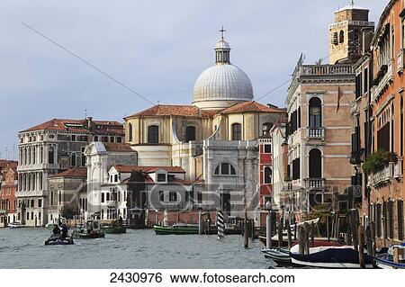 Stock Photograph - Grand Canal; Venice, Italy. Fotosearch